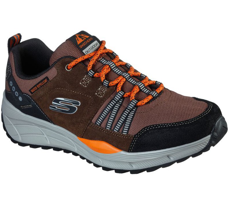 Skechers Relaxed Fit: Equalizer 4.0 Trail - Mens Hiking Boots Brown/Black [AU-EF2713]